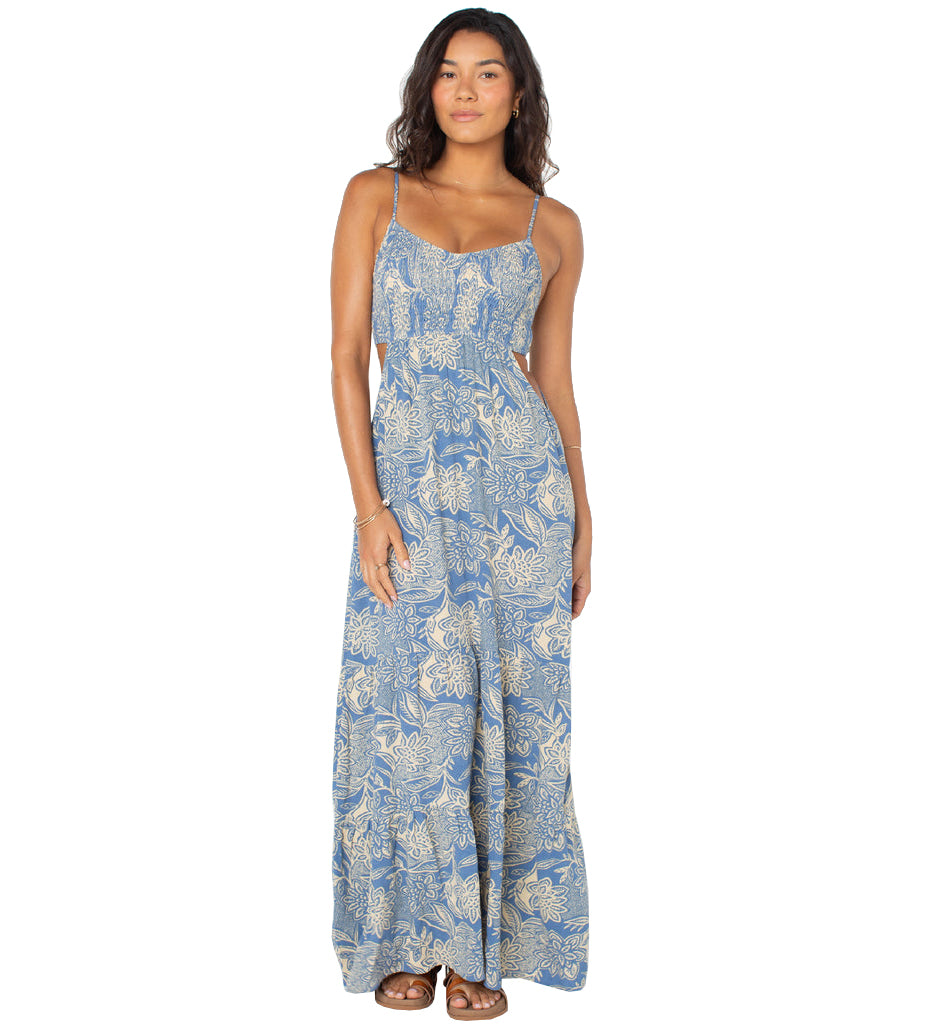 Roxy Hot Tropics Printed Maxi Dress BKP8 S