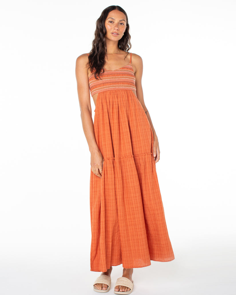 Roxy Hot Tropics Maxi Dress NNB0 XXL