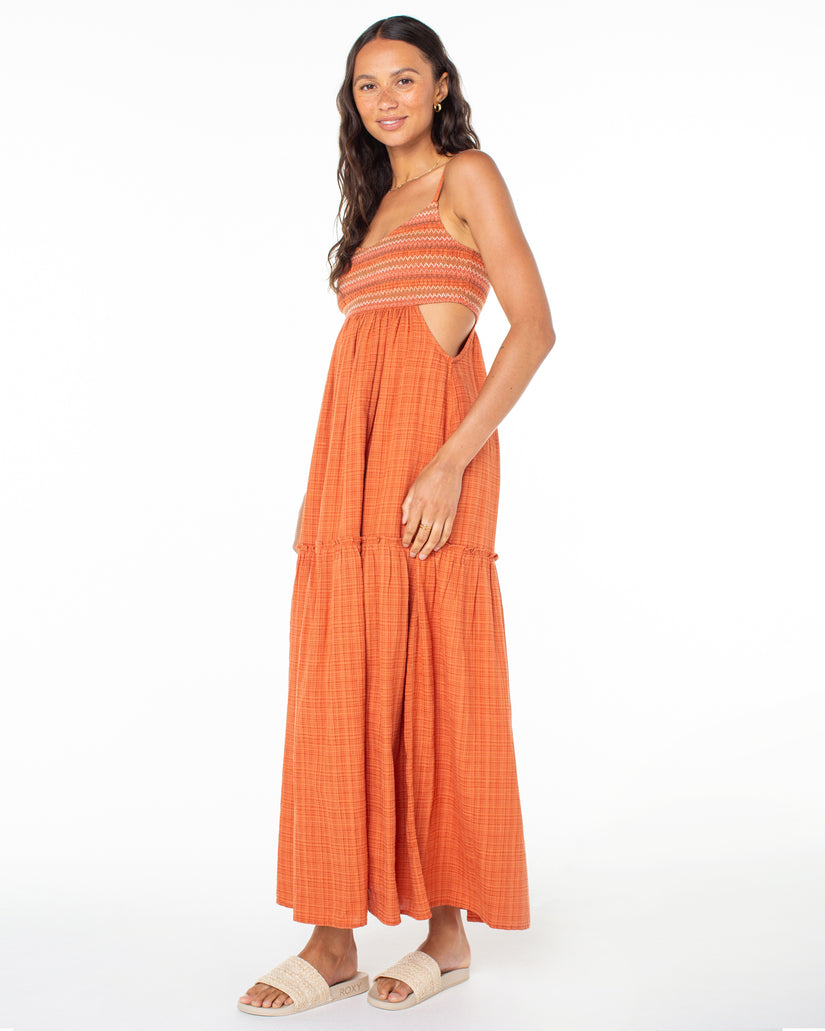 Roxy Hot Tropics Maxi Dress NNB0 XS