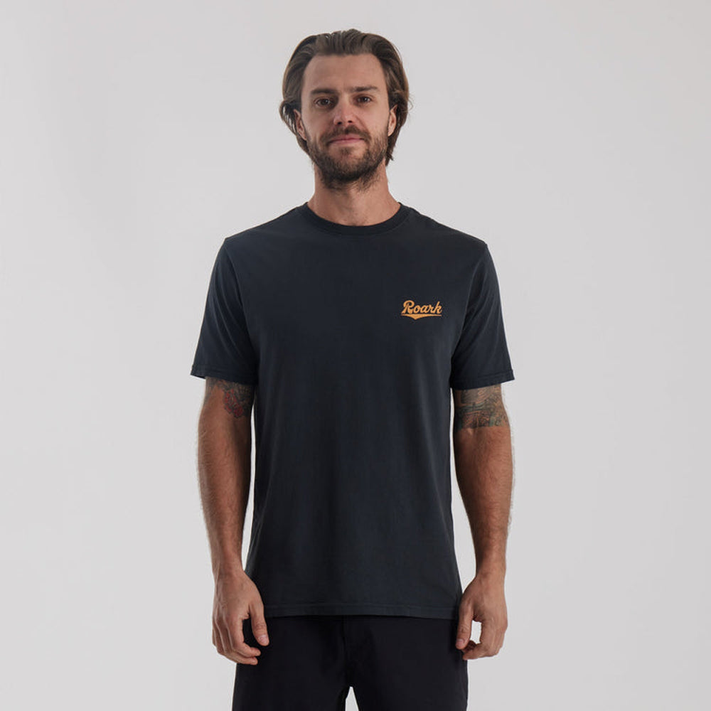 Roark Diamond Script SS Tee BLK S