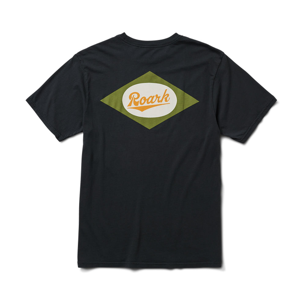 Roark Diamond Script SS Tee BLK M