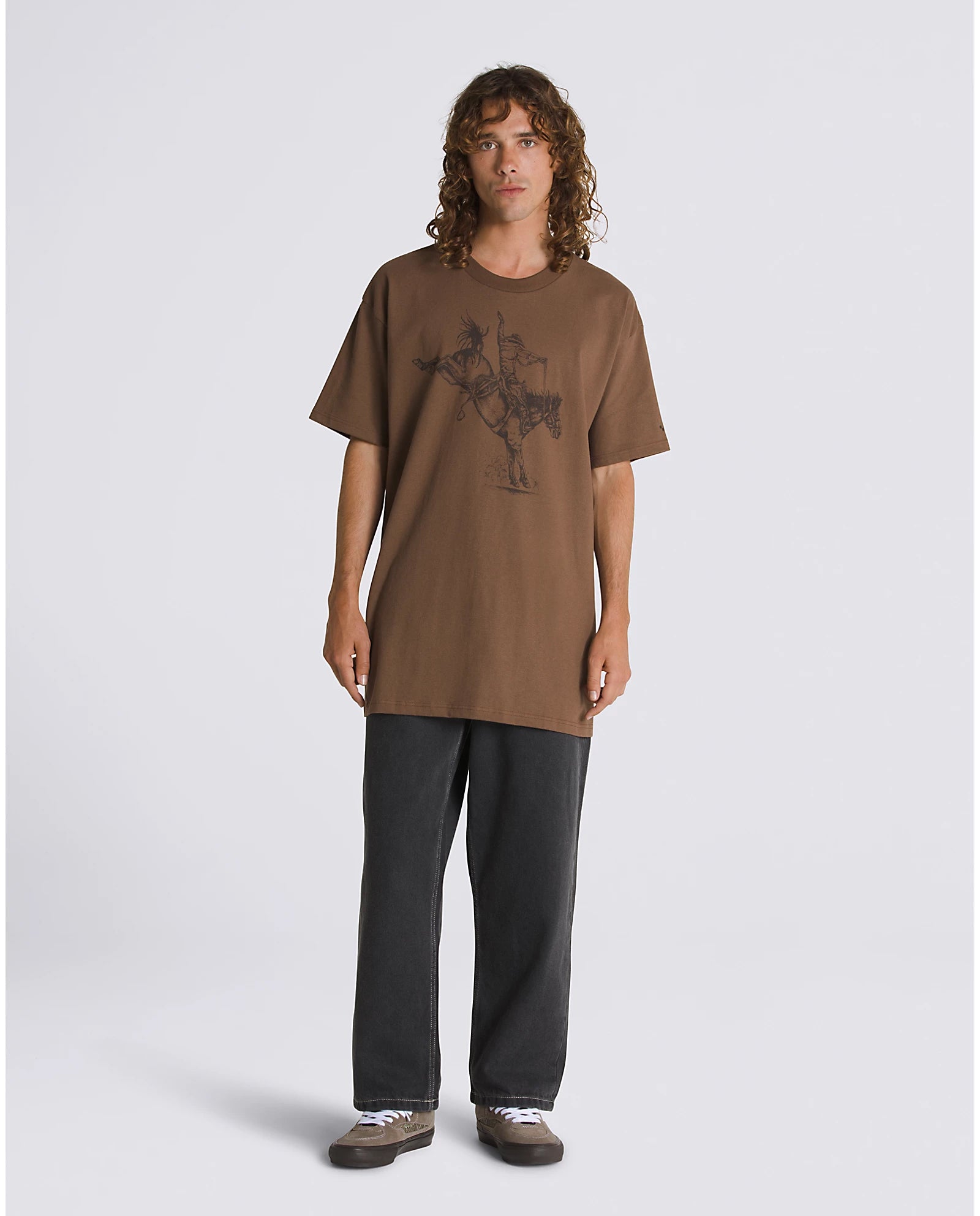 Vans Skate Pedro SS Tee Walnut L