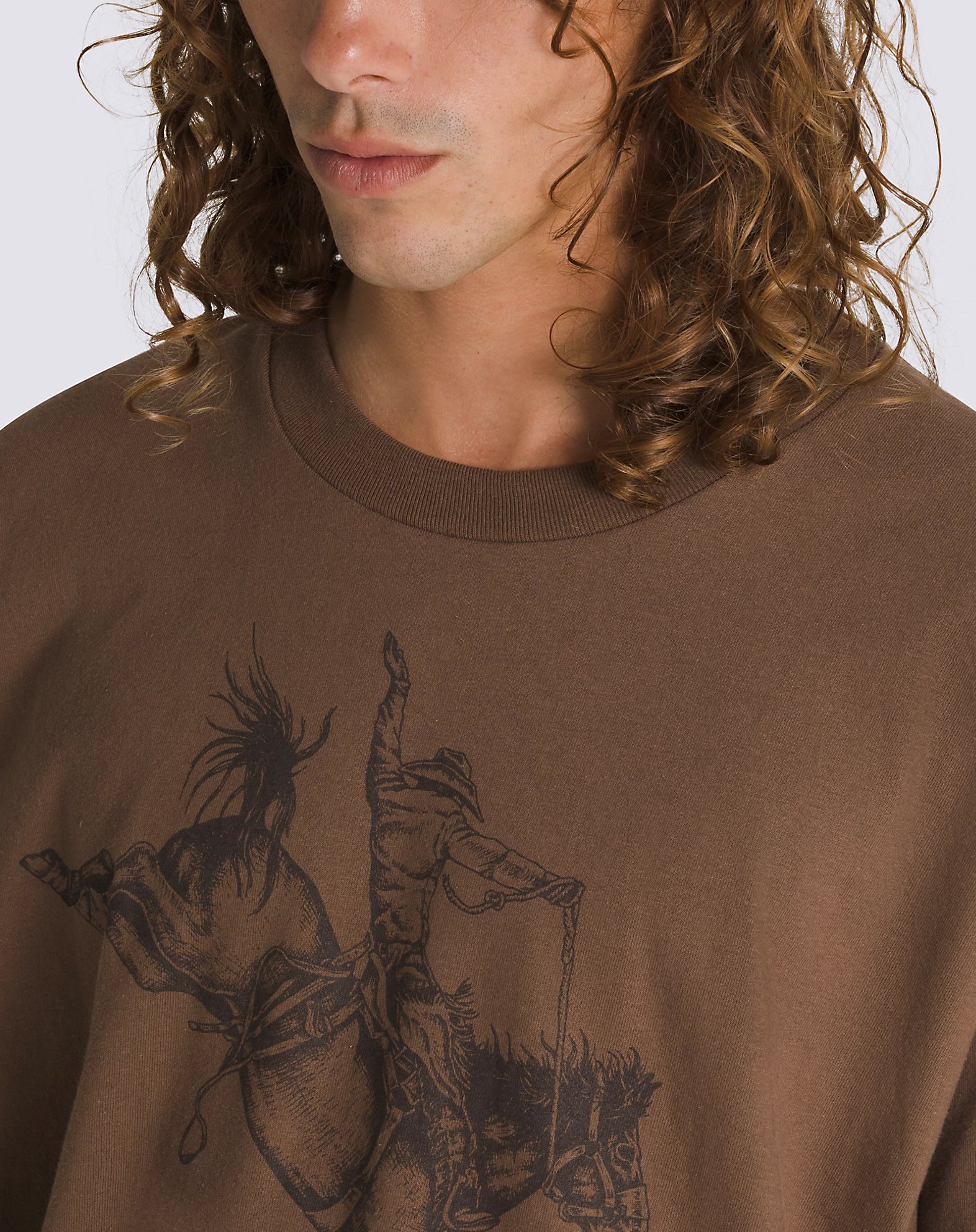 Vans Skate Pedro SS Tee Walnut L