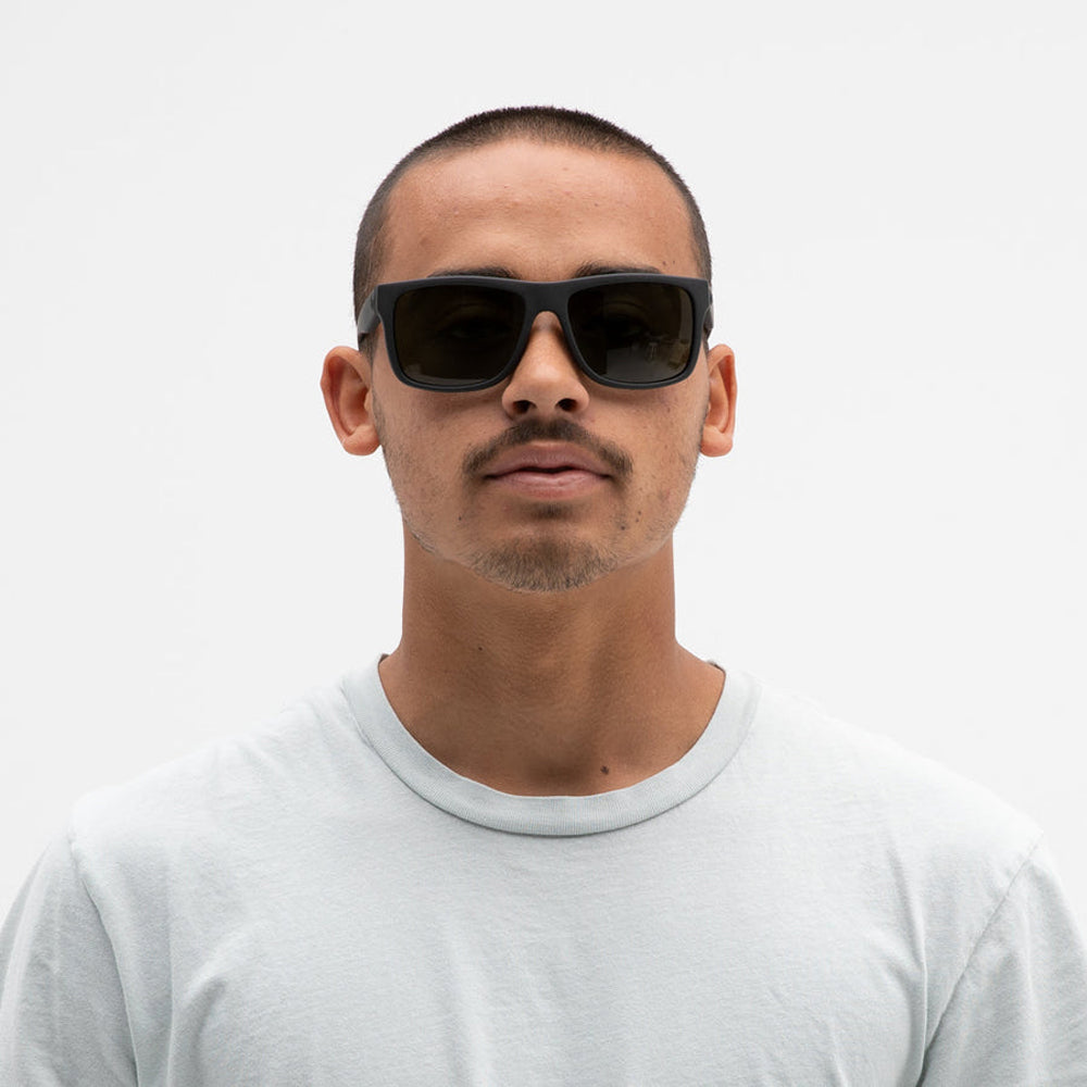 Electric Swingarm XL JM Polarized Sunglasses MatteBlack Grey