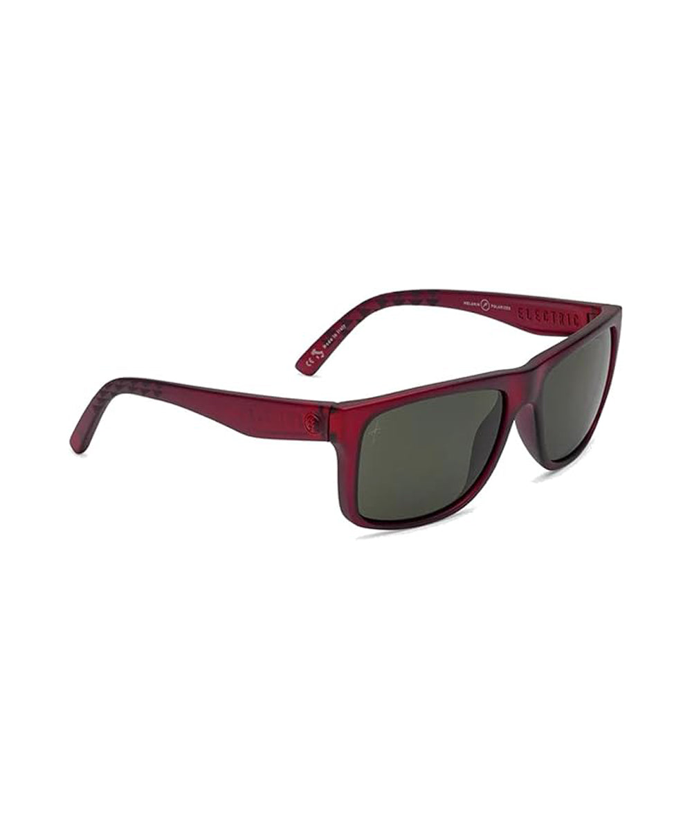 Electric Swingarm XL JM Polarized Sunglasses MatteBoarsBlood Grey