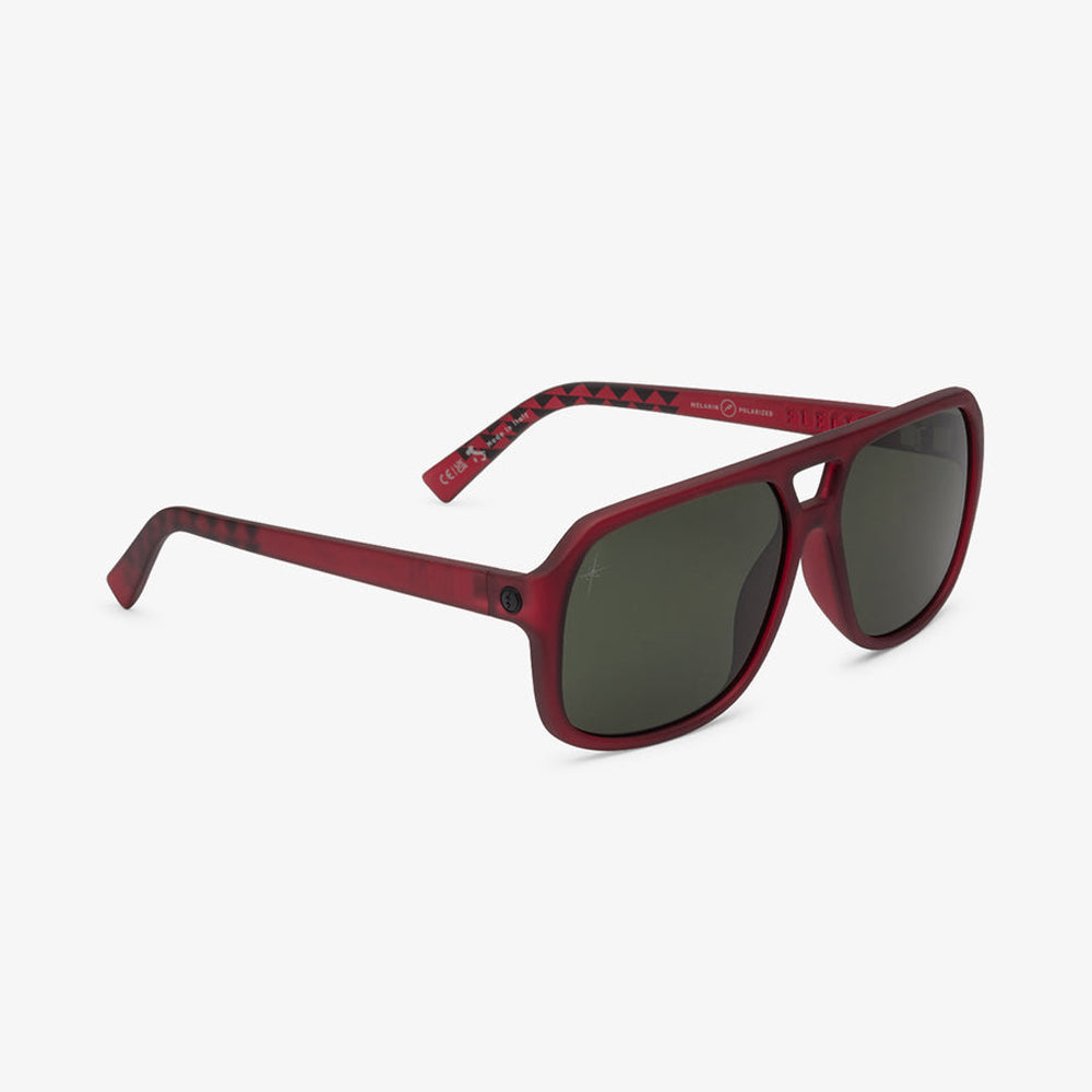 Electric JM Dude Polarized Sunglasses BoarsBlood Grey