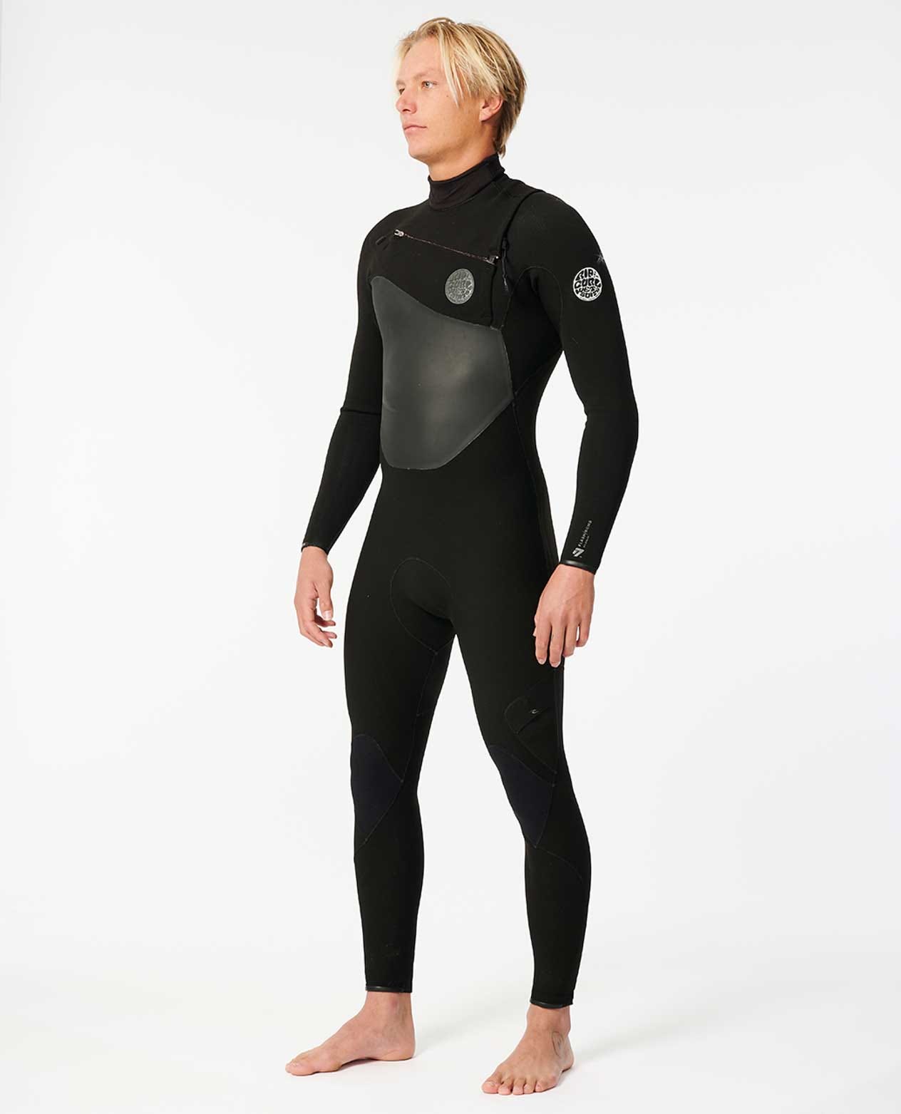 Rip Curl Flashbomb 4/3mm Chest Zip Fullsuit BLK-Black MS