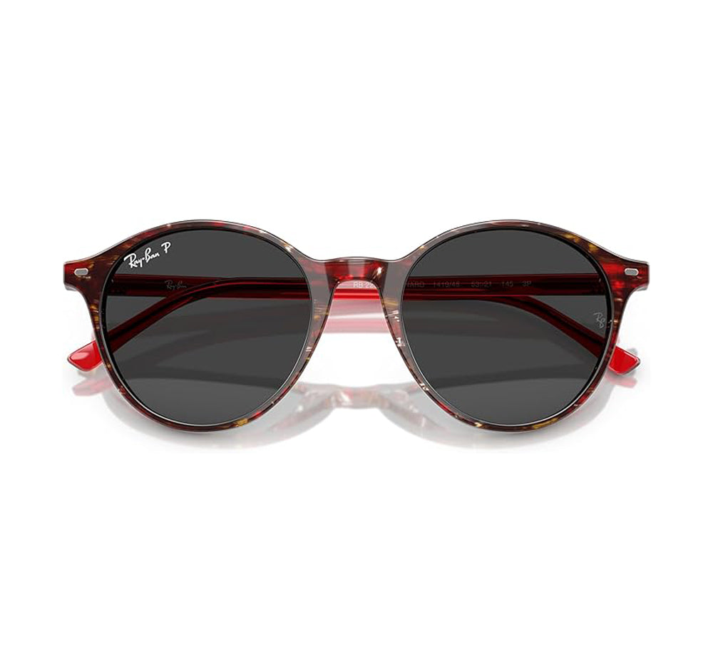 Ray-Ban Bernard Polarized Sunglasses TransShdeFantsyRd Black