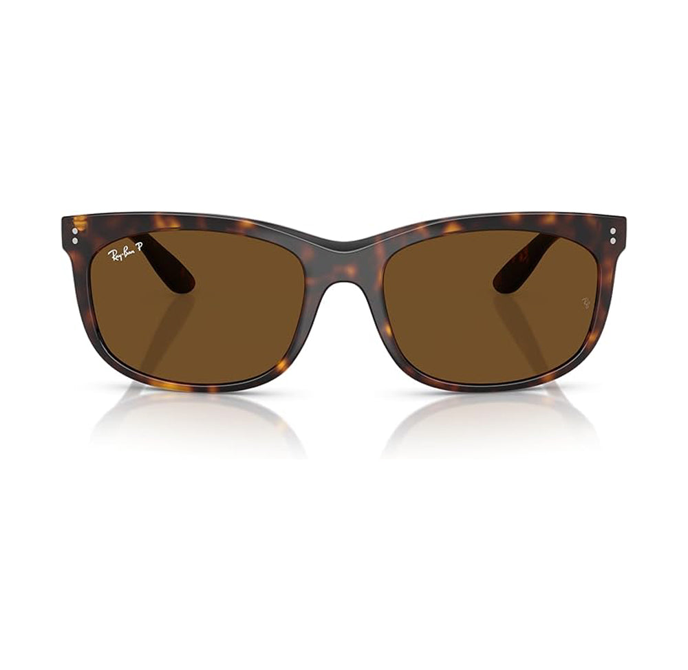 Ray-Ban Balorette Polarized Sunglasses Havana Brown
