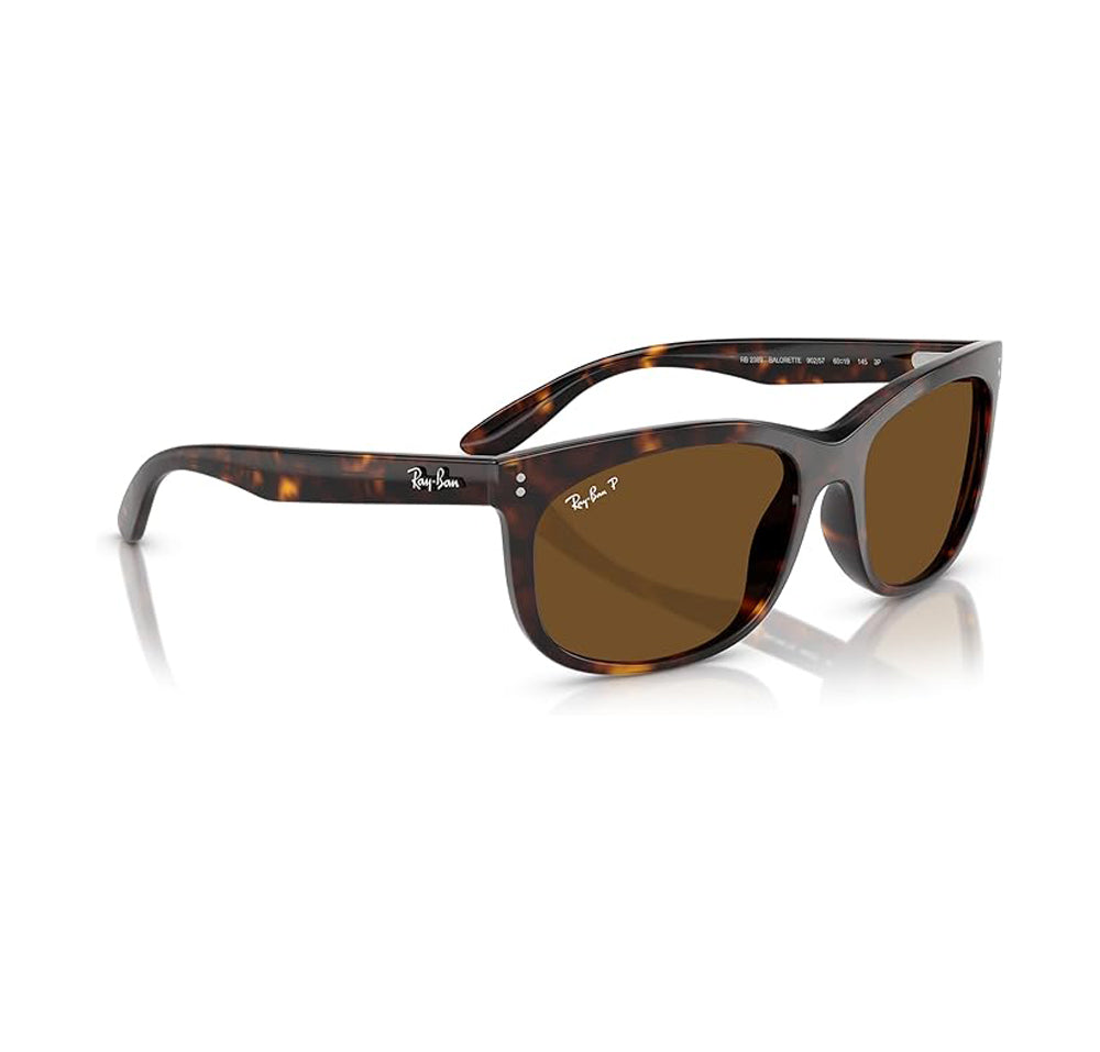 Ray-Ban Balorette Polarized Sunglasses Havana Brown