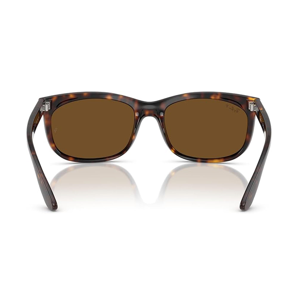 Ray-Ban Balorette Polarized Sunglasses Havana Brown