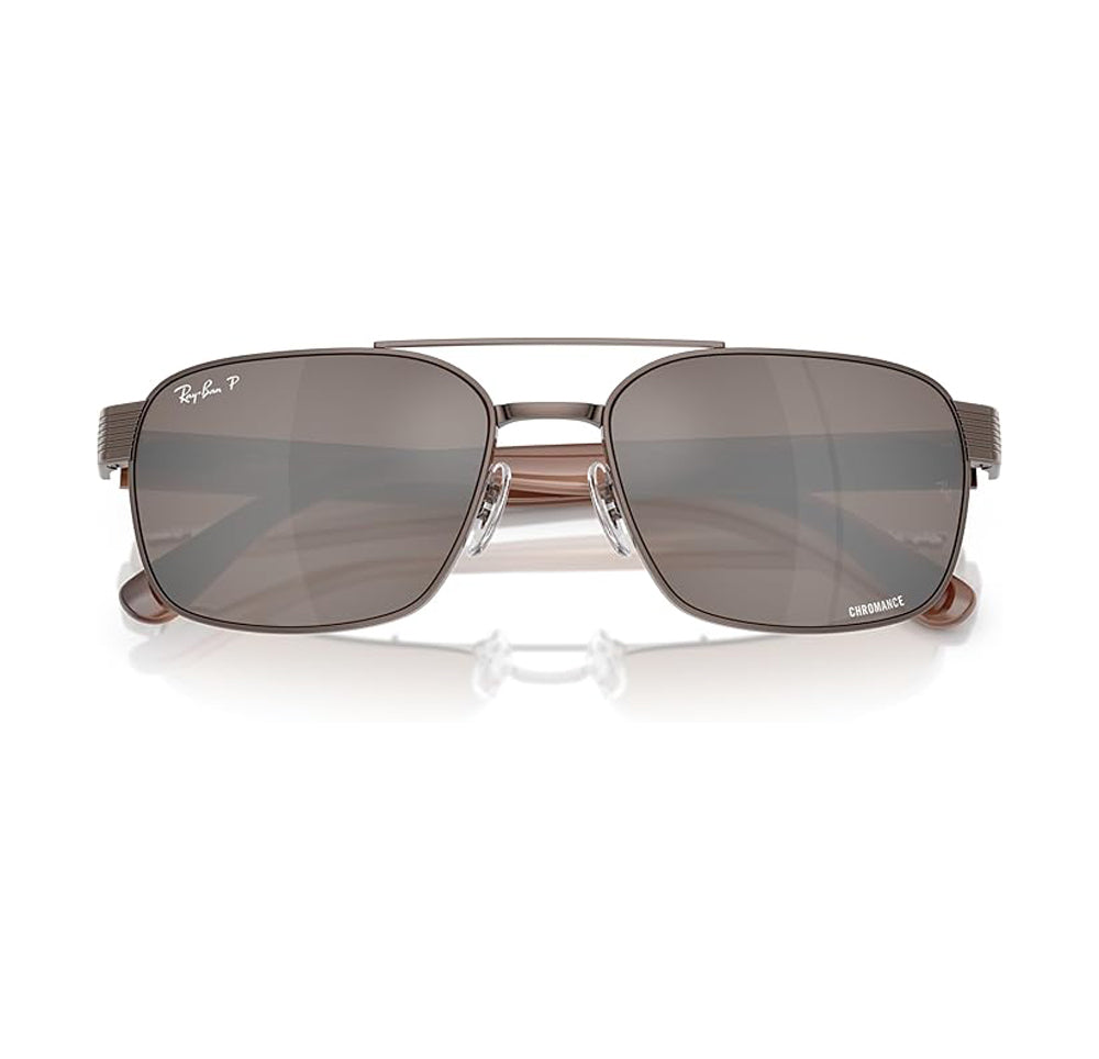 Ray-Ban 3751CH Polarized Sunglasses Cooper Brown