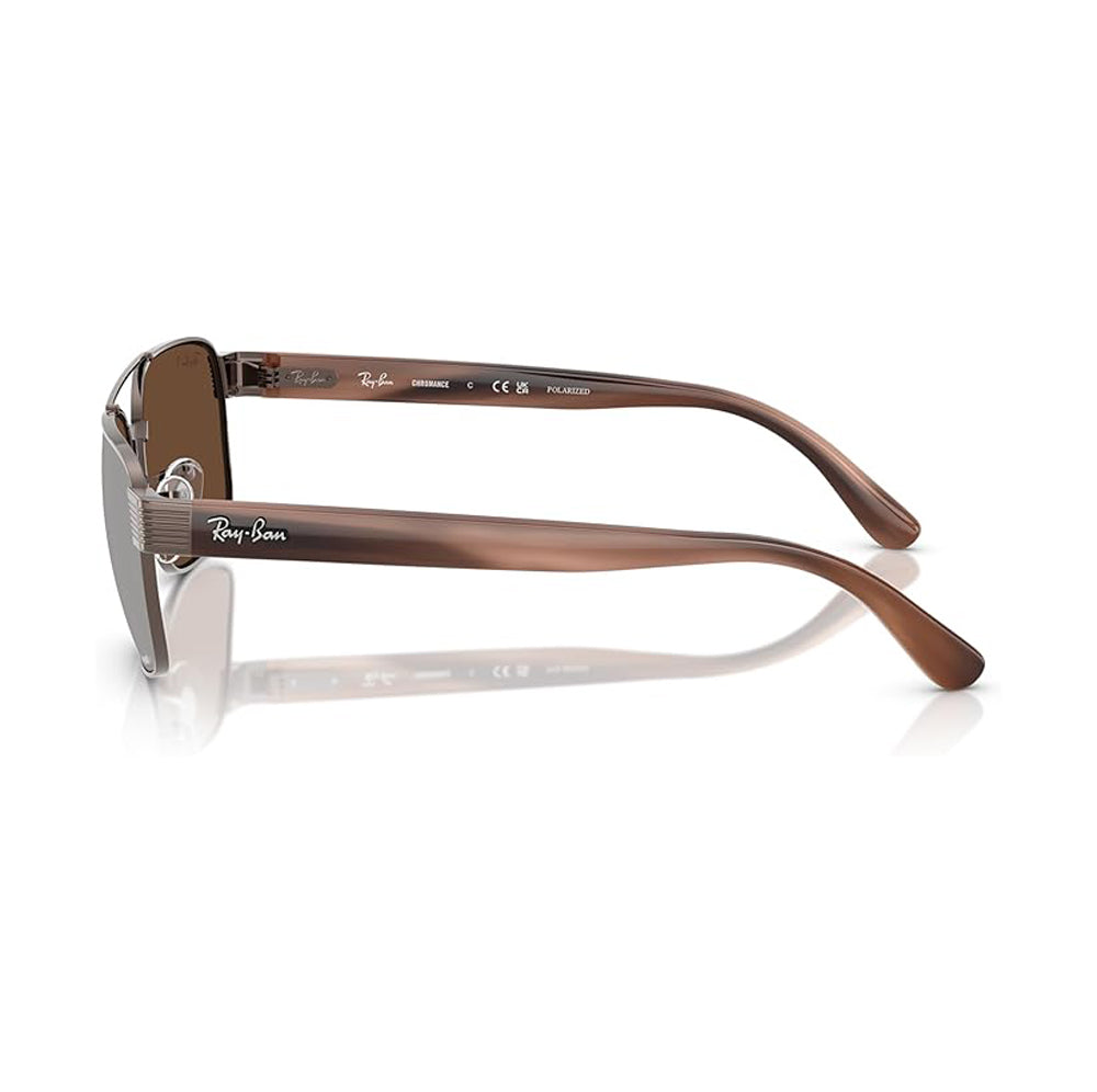Ray-Ban 3751CH Polarized Sunglasses Cooper Brown