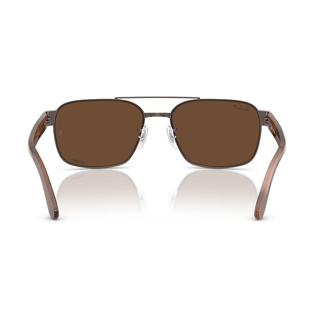 Ray-Ban 3751CH Polarized Sunglasses Cooper Brown