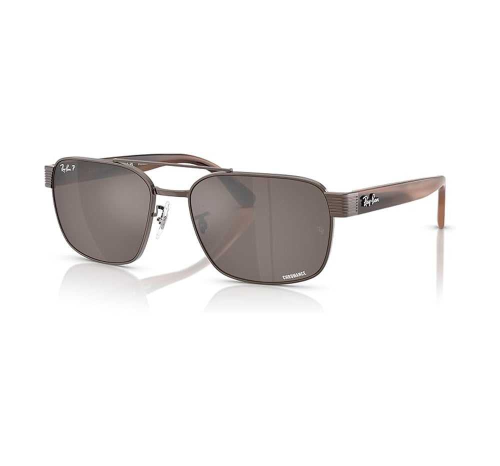 Ray-Ban 3751CH Polarized Sunglasses Cooper Brown