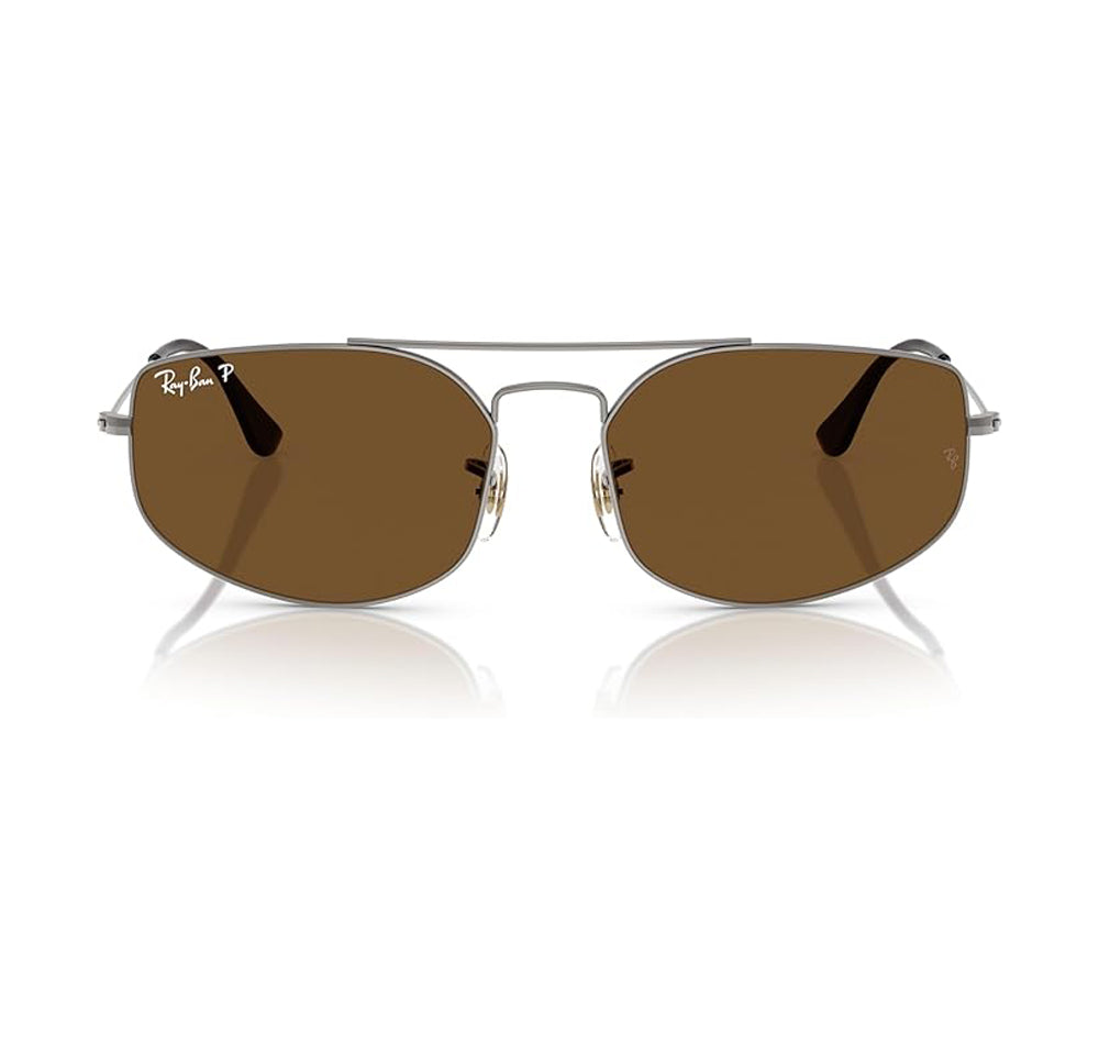 Ray-Ban Explorer 5 Polarized Sunglasses Gunmetal Brown