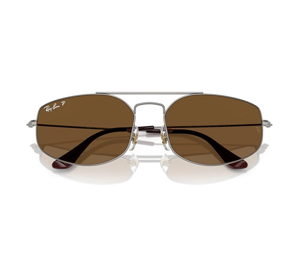 Ray-Ban Explorer 5 Polarized Sunglasses Gunmetal Brown