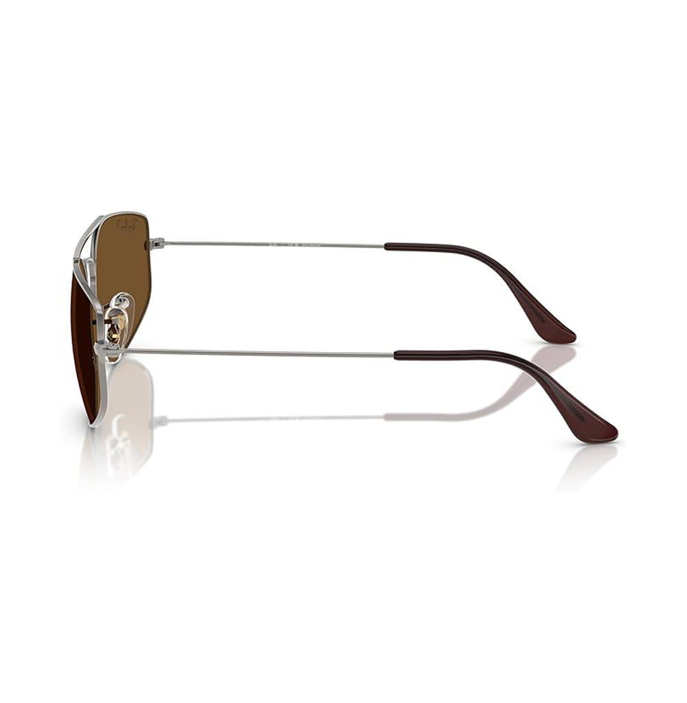 Ray-Ban Explorer 5 Polarized Sunglasses Gunmetal Brown