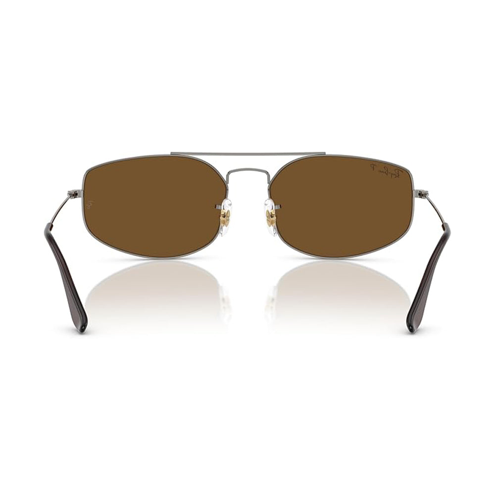 Ray-Ban Explorer 5 Polarized Sunglasses Gunmetal Brown