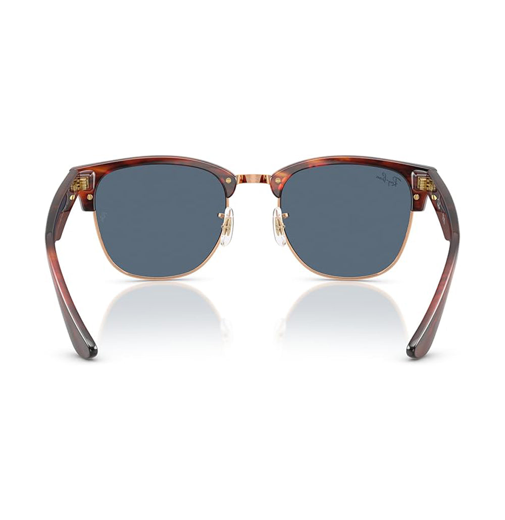 Ray-Ban Clubmaster Reverse Sunglasses StripedHavana DAR