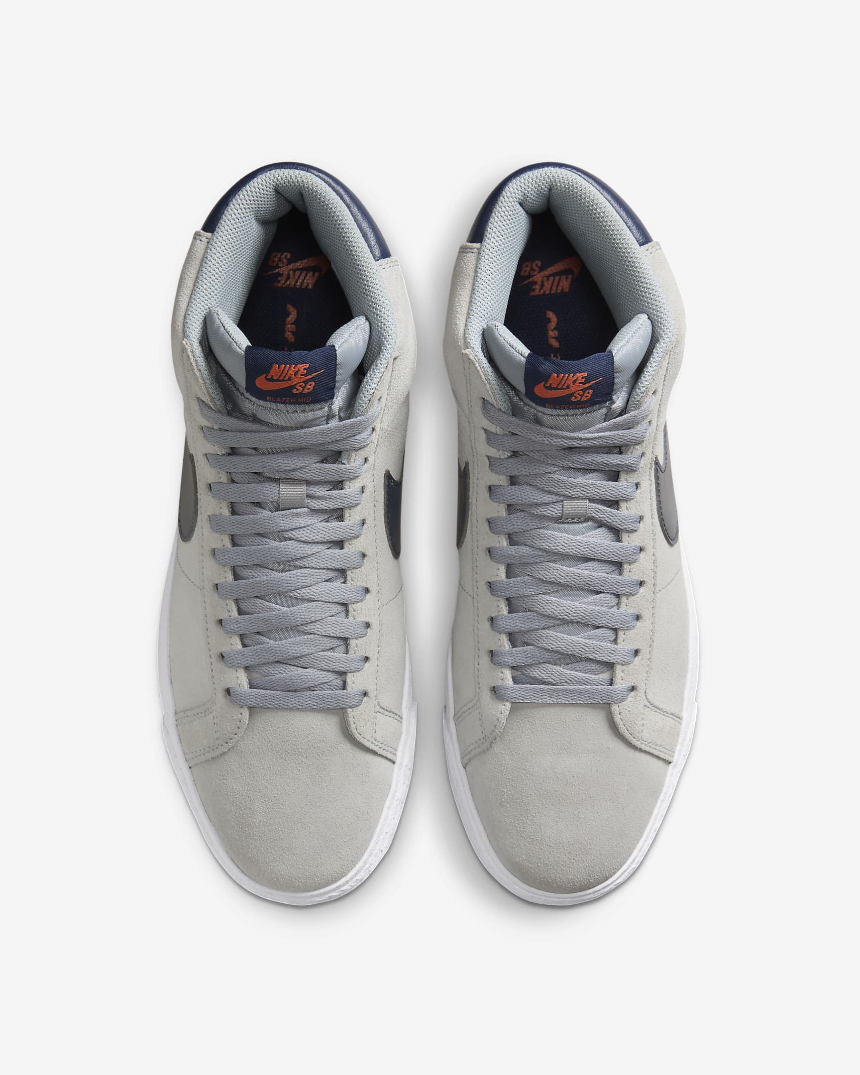 Nike SB Zoom Blazer Mid 004-WolfGrey/MidnightNavy 10