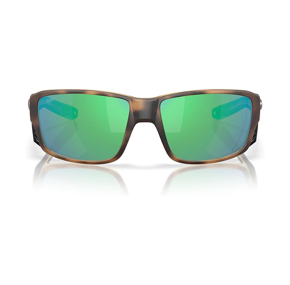 Costa Del Mar Tuna Alley Pro Polarized Sunglasses Tortoise GreenMirror 580G
