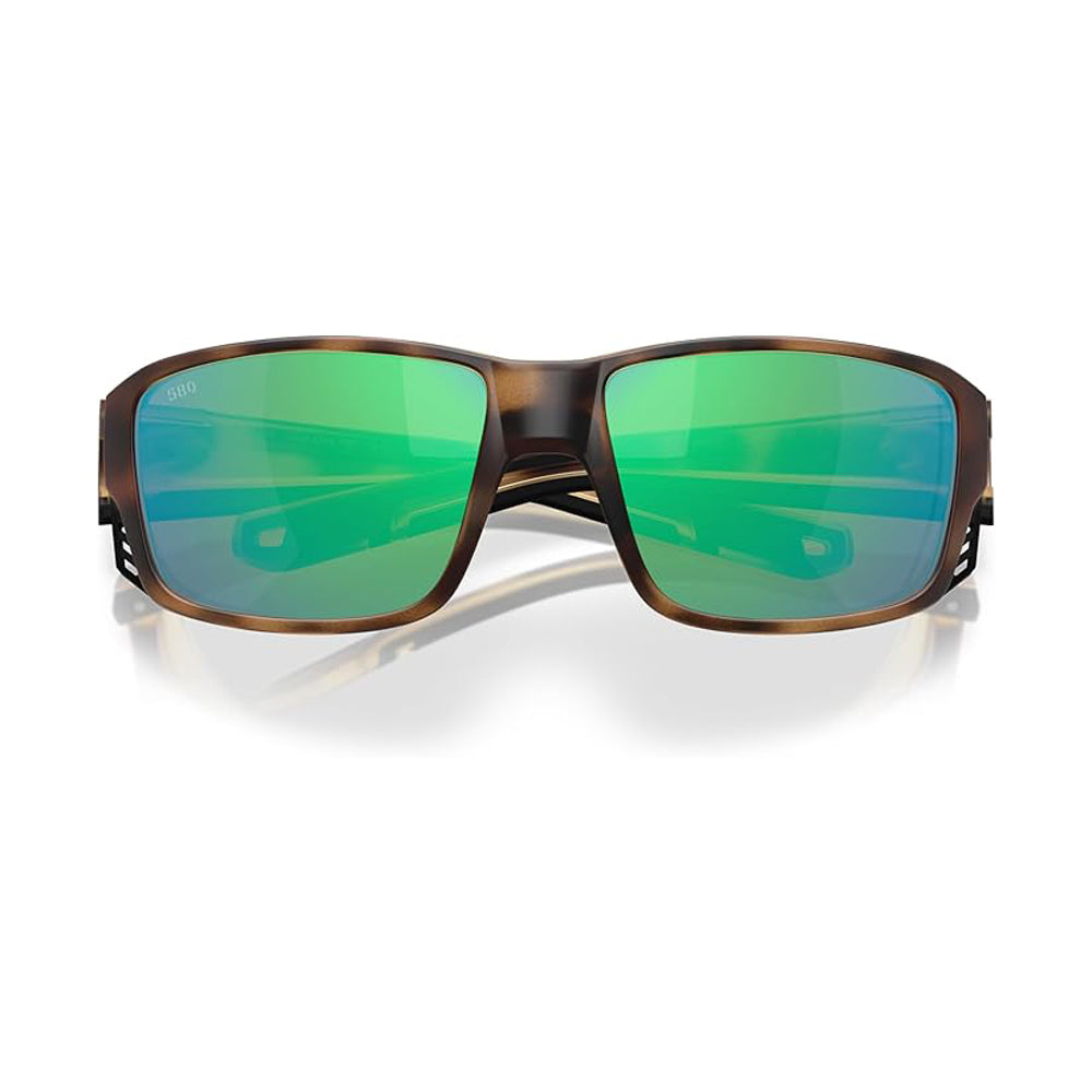 Costa Del Mar Tuna Alley Pro Polarized Sunglasses Tortoise GreenMirror 580G