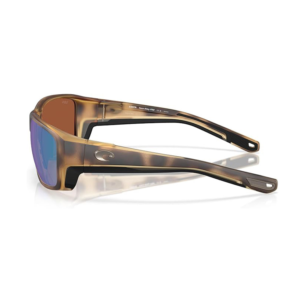 Costa Del Mar Tuna Alley Pro Polarized Sunglasses Tortoise GreenMirror 580G