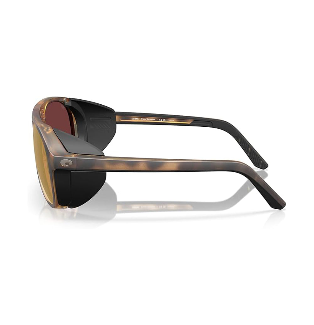 Costa Del Mar Grand Catalina Polarized Sunglasses MatteTortoise GoldMirror 580G