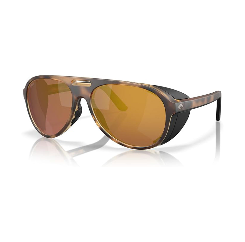 Costa Del Mar Grand Catalina Polarized Sunglasses MatteTortoise GoldMirror 580G