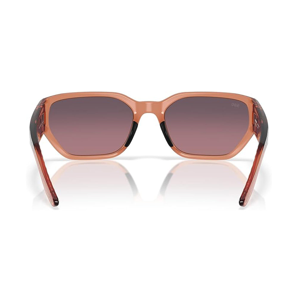 Costa Del Mar Clemente Polarized Sunglasses TranslucentPinkDands RoseGradient 580G