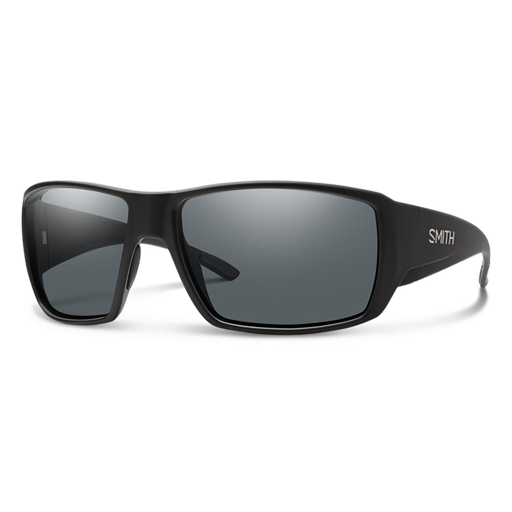 Smith Guides Choice XL Polarized Sunglasses MatteBlack CP grey