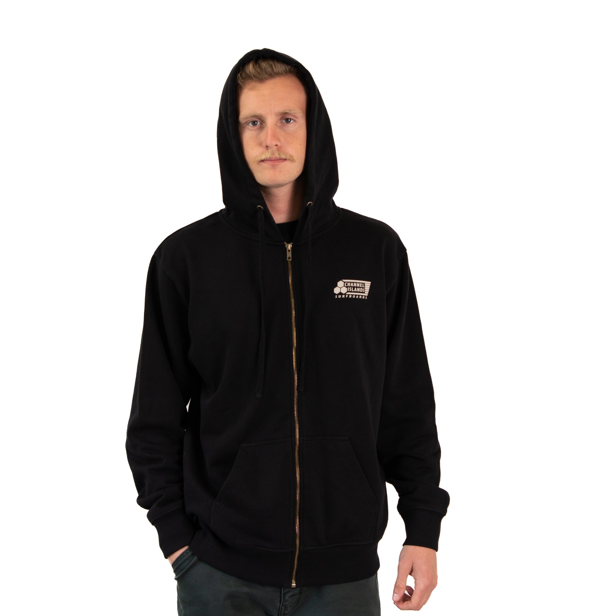 Channel Islands Surfboards Solid Flag Hoodie BLK-Black L