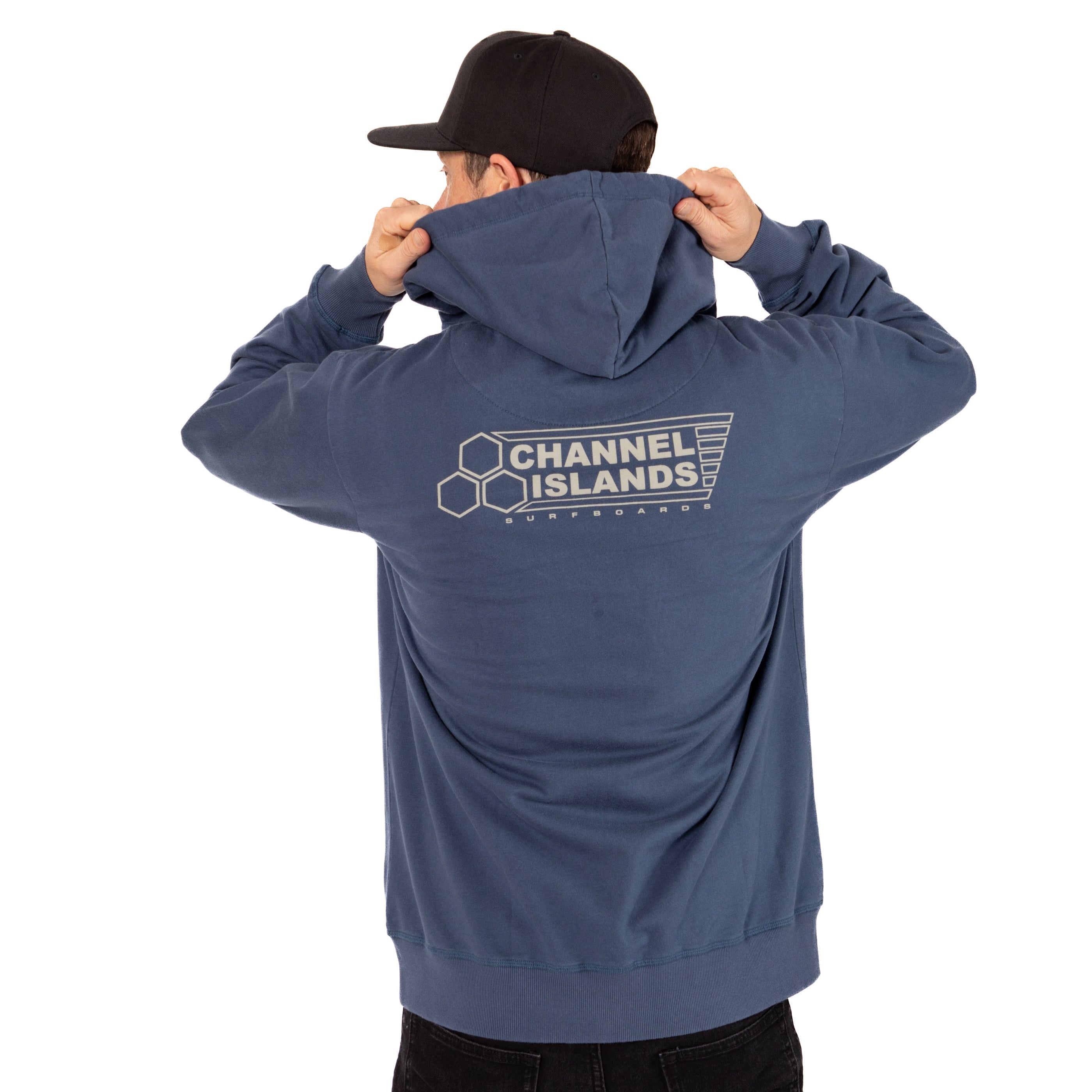 Channel Islands Surfboards Style Light Hoodie COBLU-Cobalt Blue L