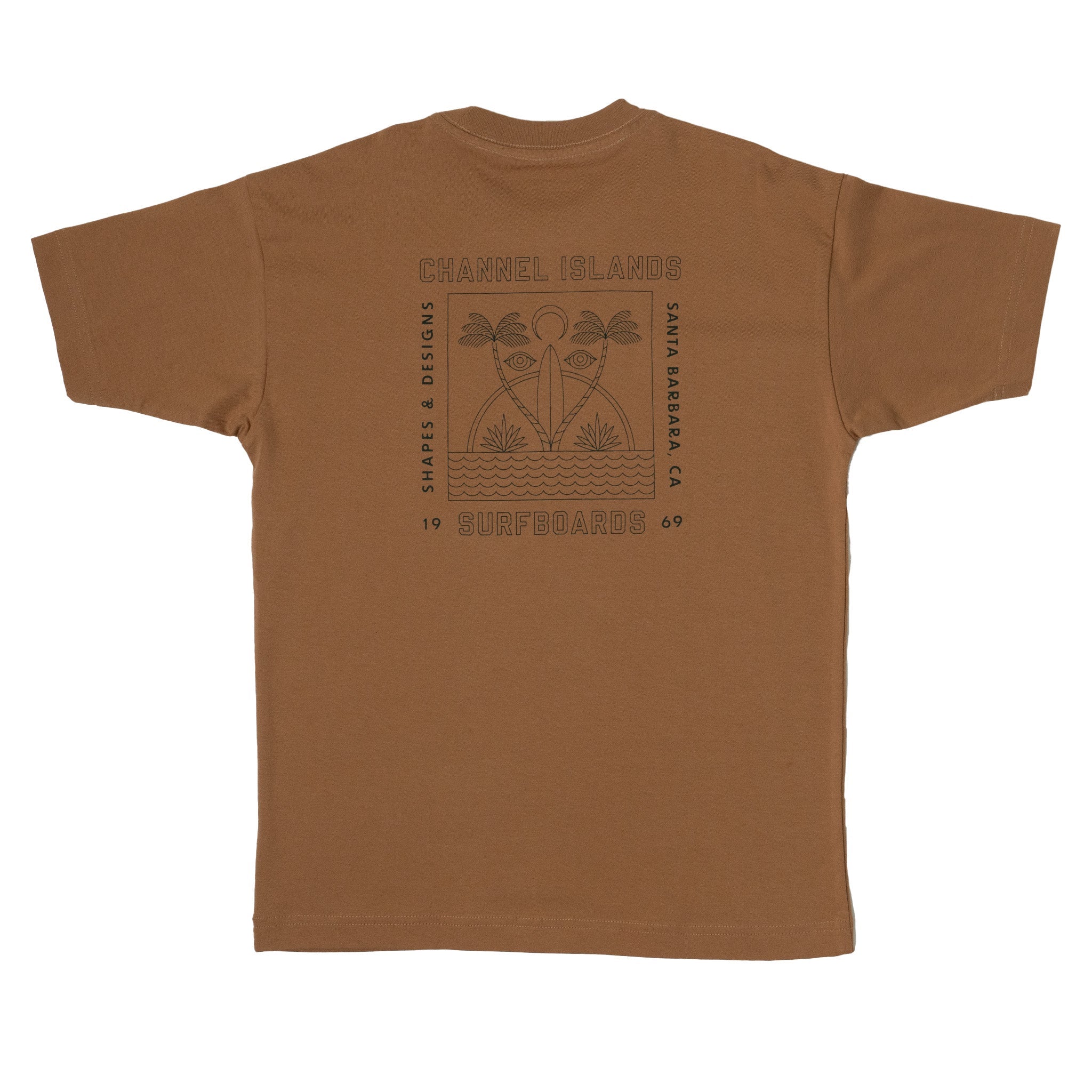 Channel Islands Surfboards Eyes SS Youth Tee DSRT-Desert L