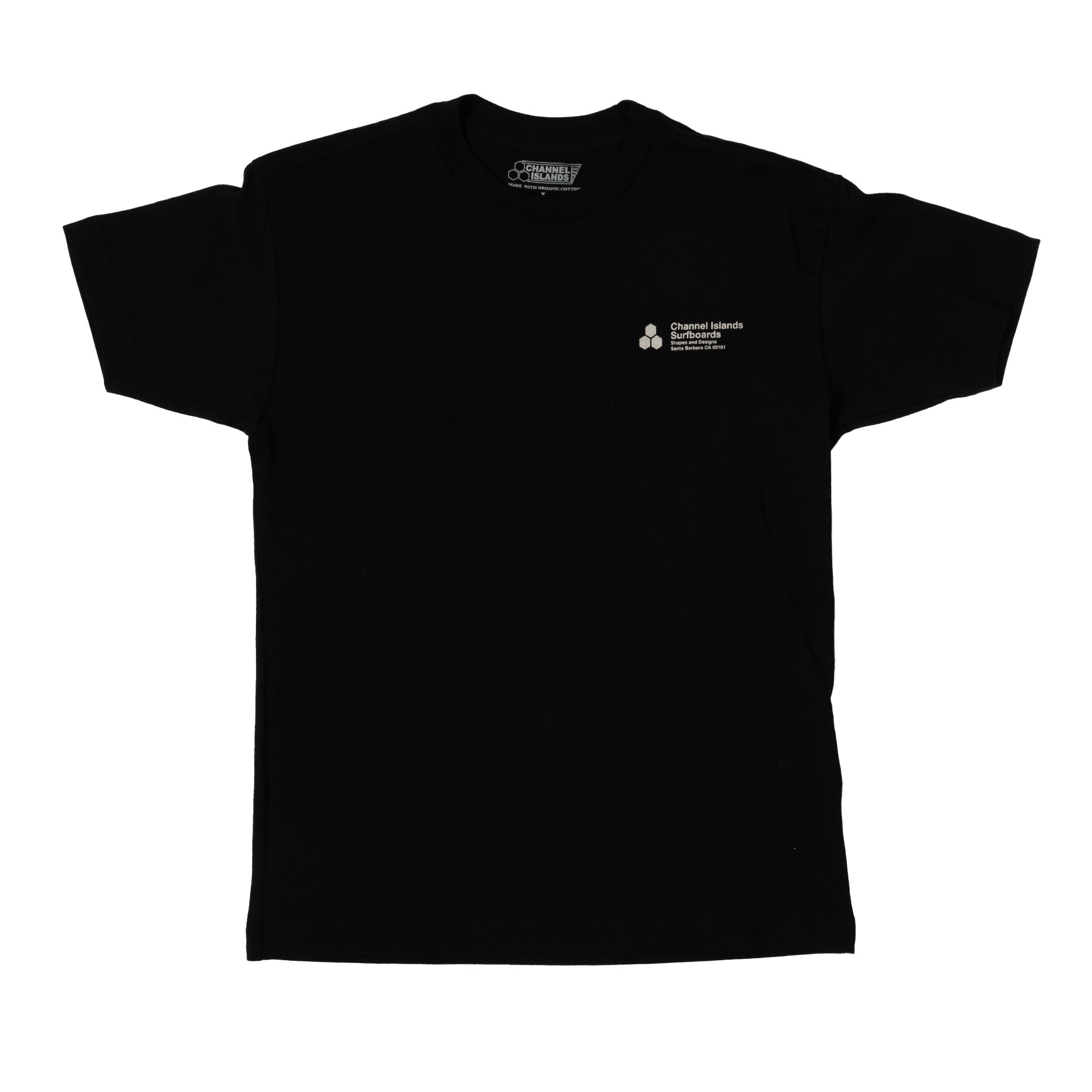 Channel Islands Surfboards Tailz SS Youth Tee BLK-Black L