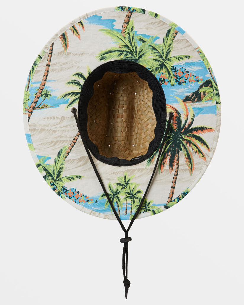 Quiksilver Pierside Print Straw Hat XKKK XXL