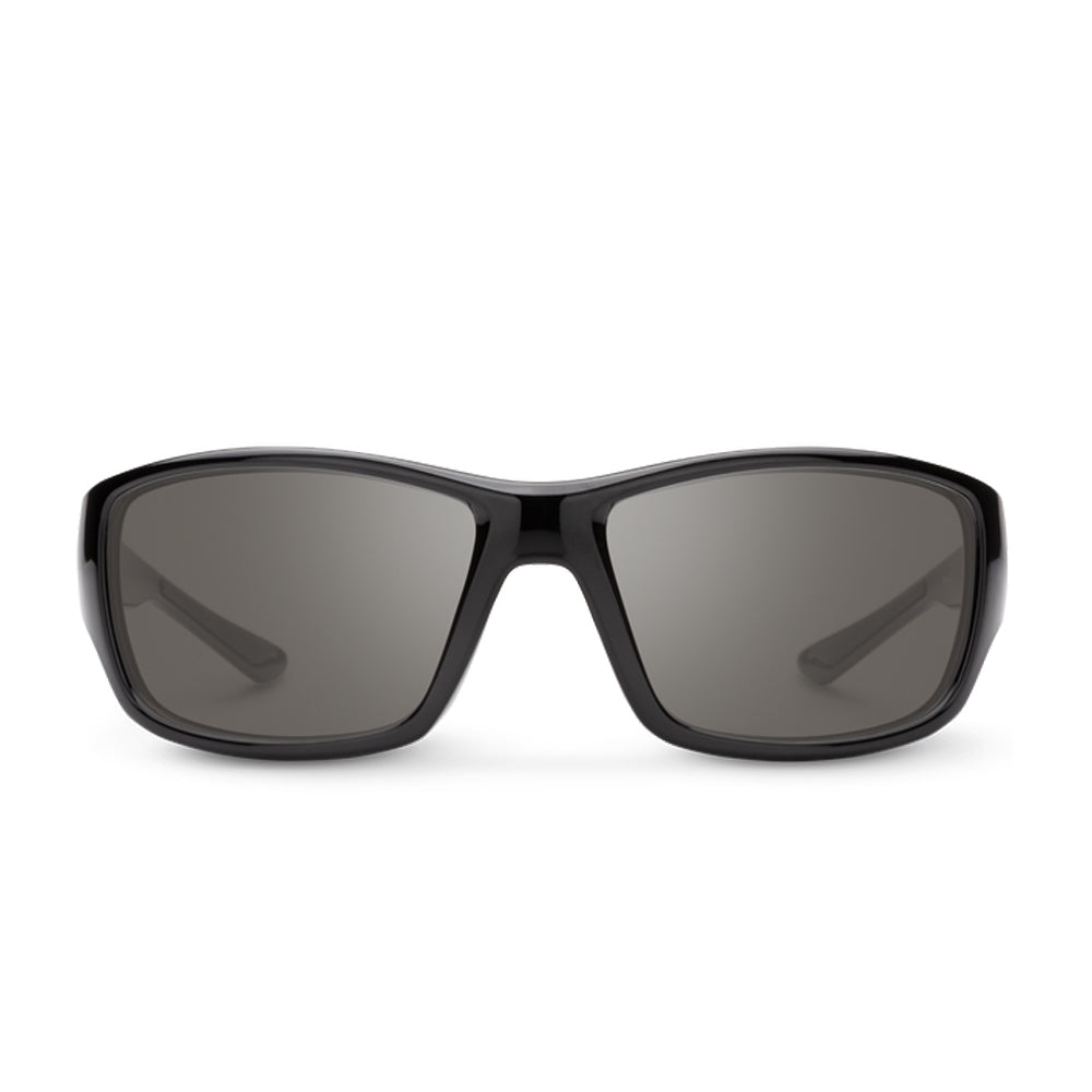 SunCloud Hull Polarized Sunglasses Black Grey