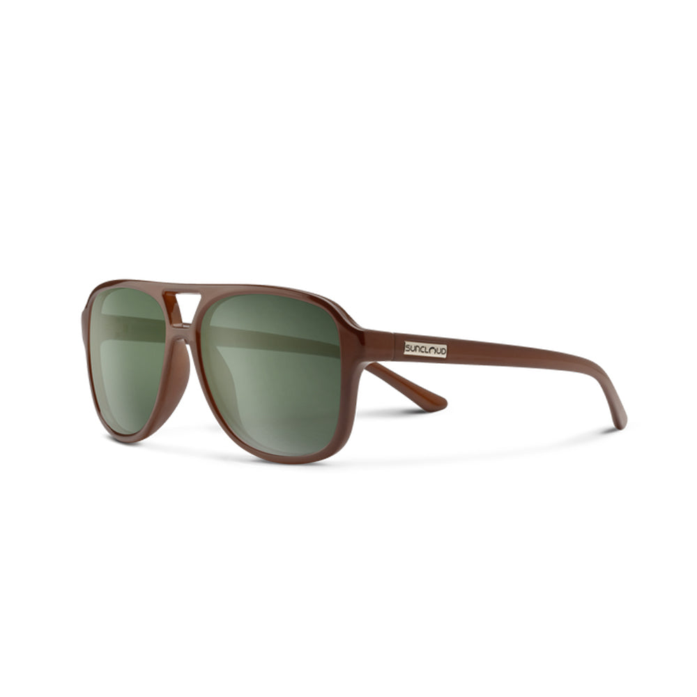 Sun Cloud Sandy Polarized Sunglasses Black GrayGreen