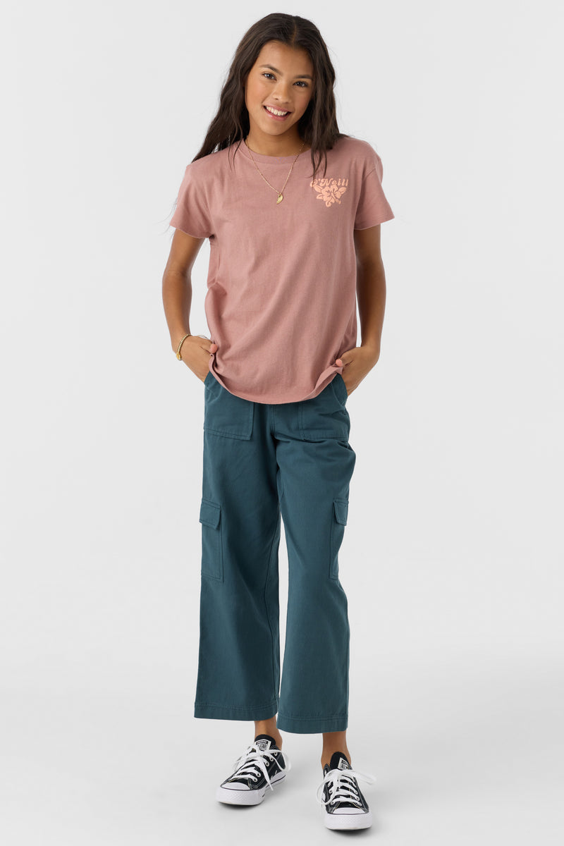 O'neill Girls Flower Dreamz SS Tee BRL L