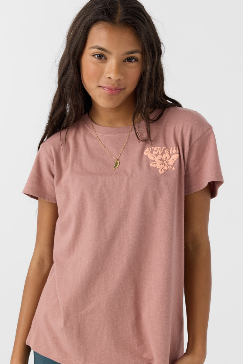 O'neill Girls Flower Dreamz SS Tee BRL L