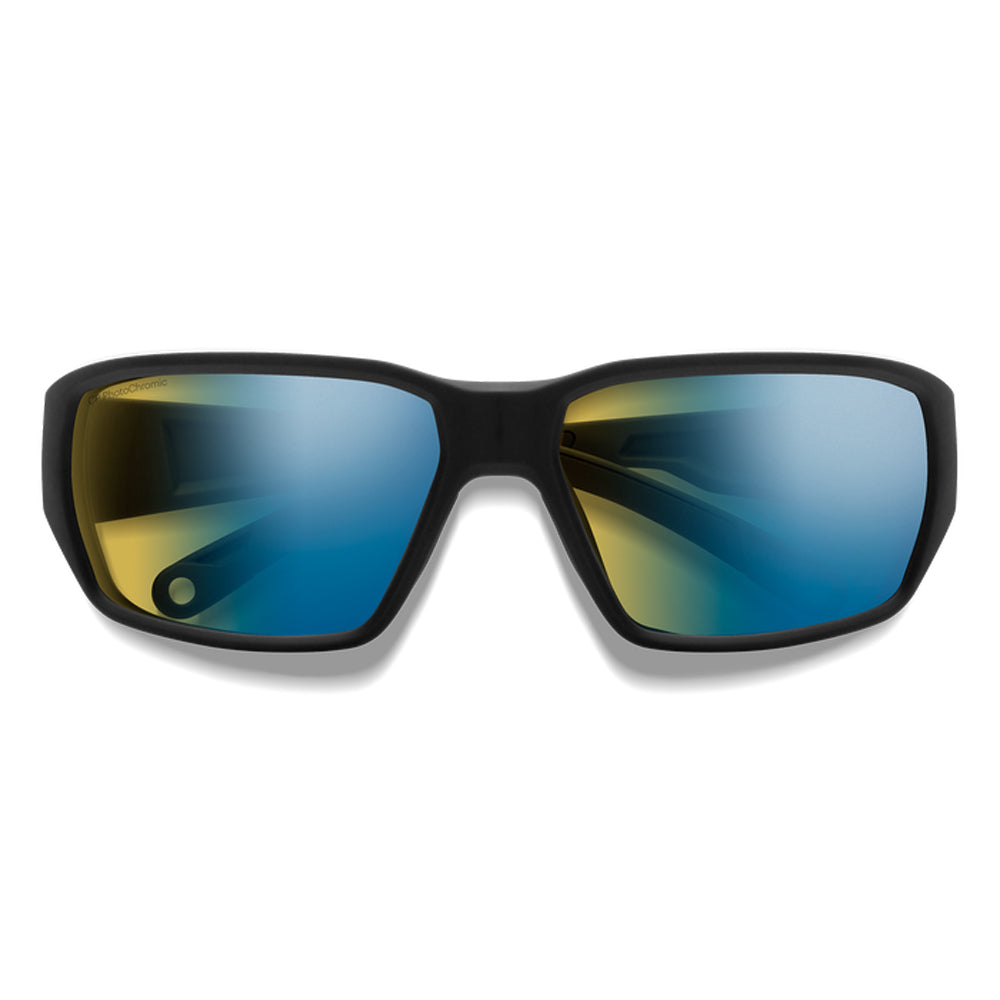 Smith Hookset Polarized Sunglasses MatteBlack PCYLBlueGlass