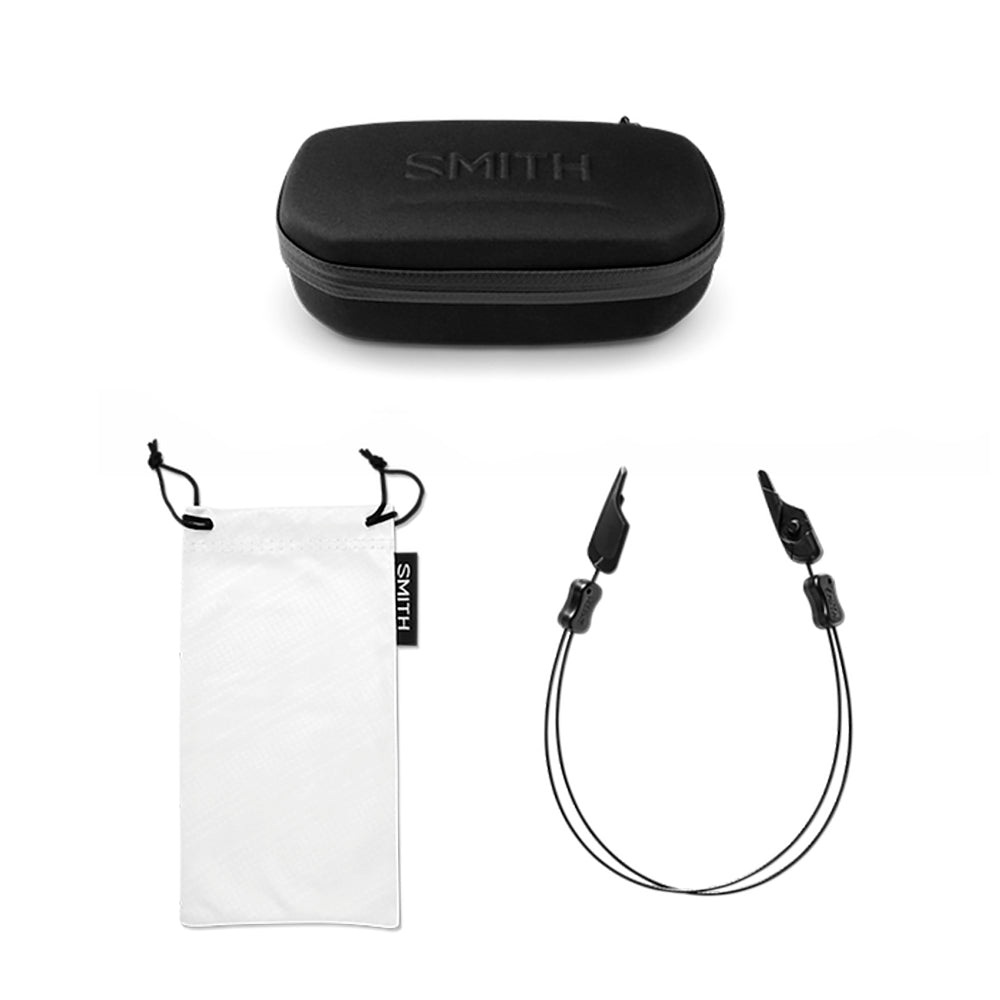 Smith Hookset Polarized Sunglasses MatteBlack PCYLBlueGlass