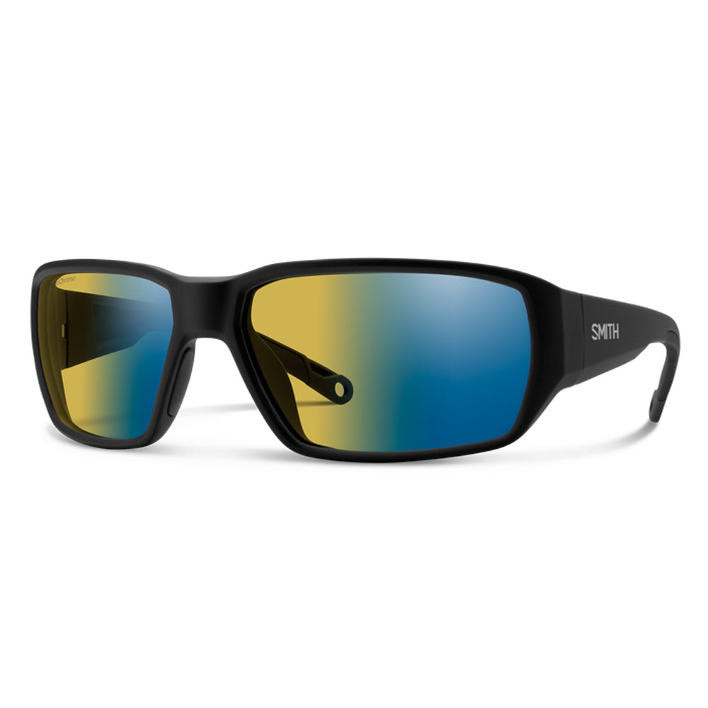 Smith Hookset Polarized Sunglasses MatteBlack PCYLBlueGlass