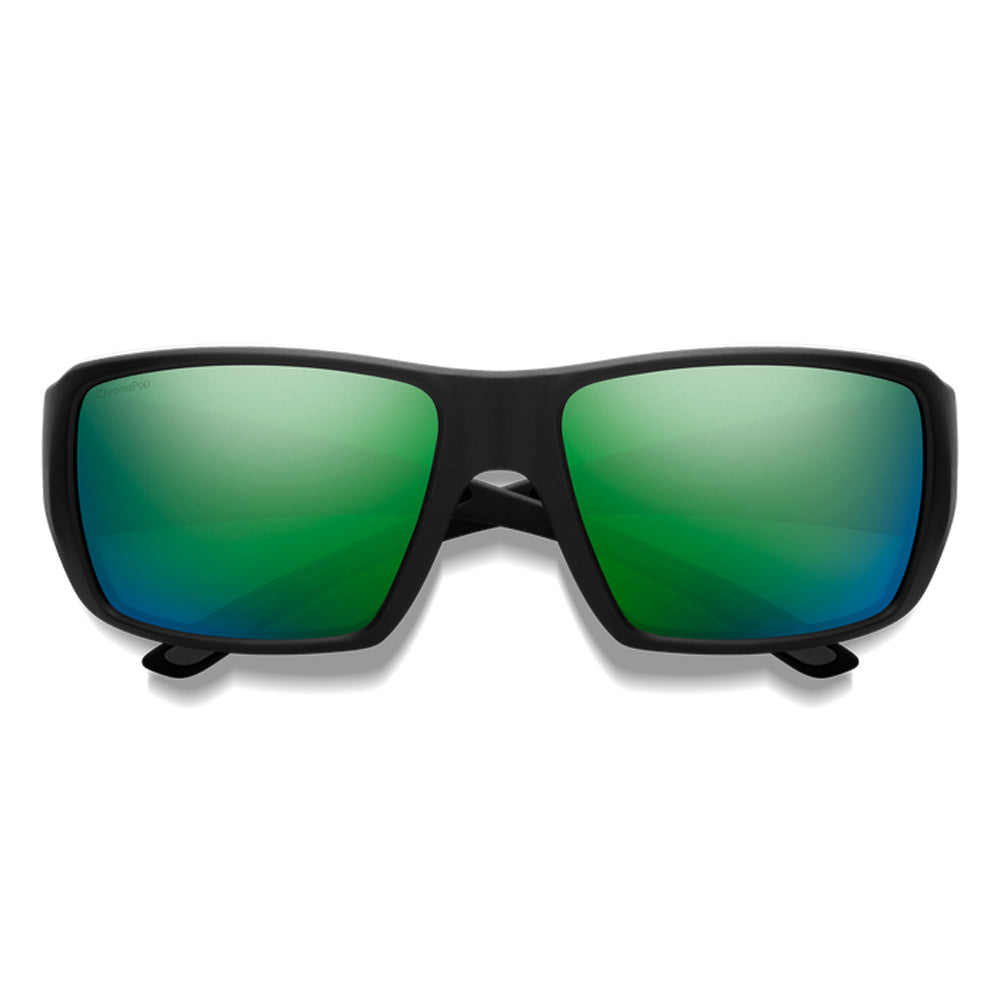 Smith Guides Choice XL Polarized Sunglasses MatteBlack CPGreenMirror