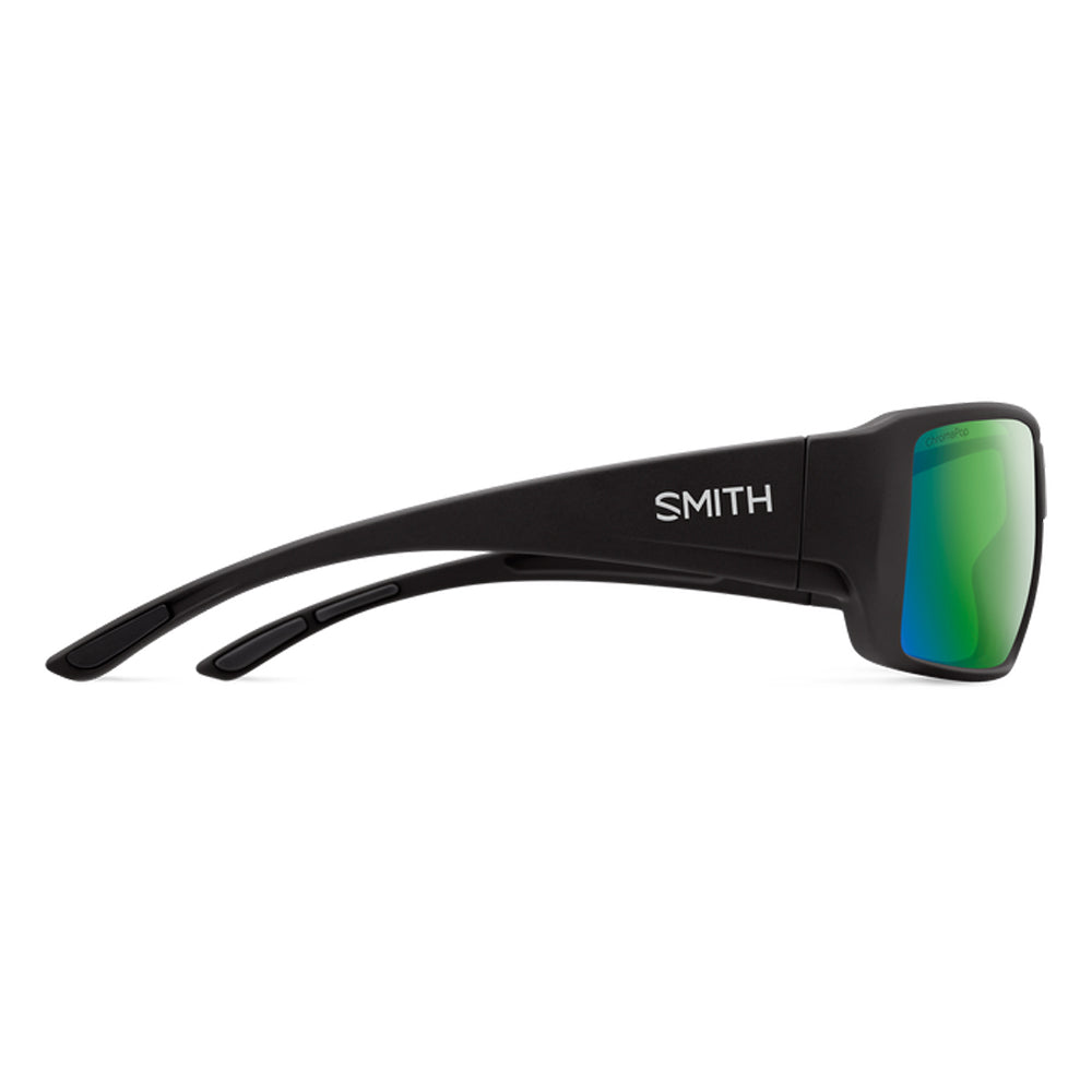 Smith Guides Choice XL Polarized Sunglasses MatteBlack CPGreenMirror