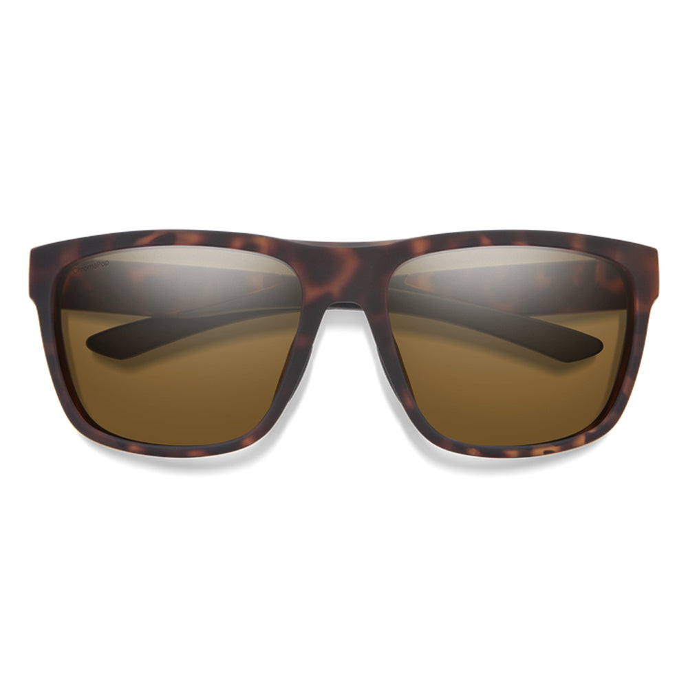 Smith Barra Polarized Sunglasses MatteTortoise Brown Chromapop