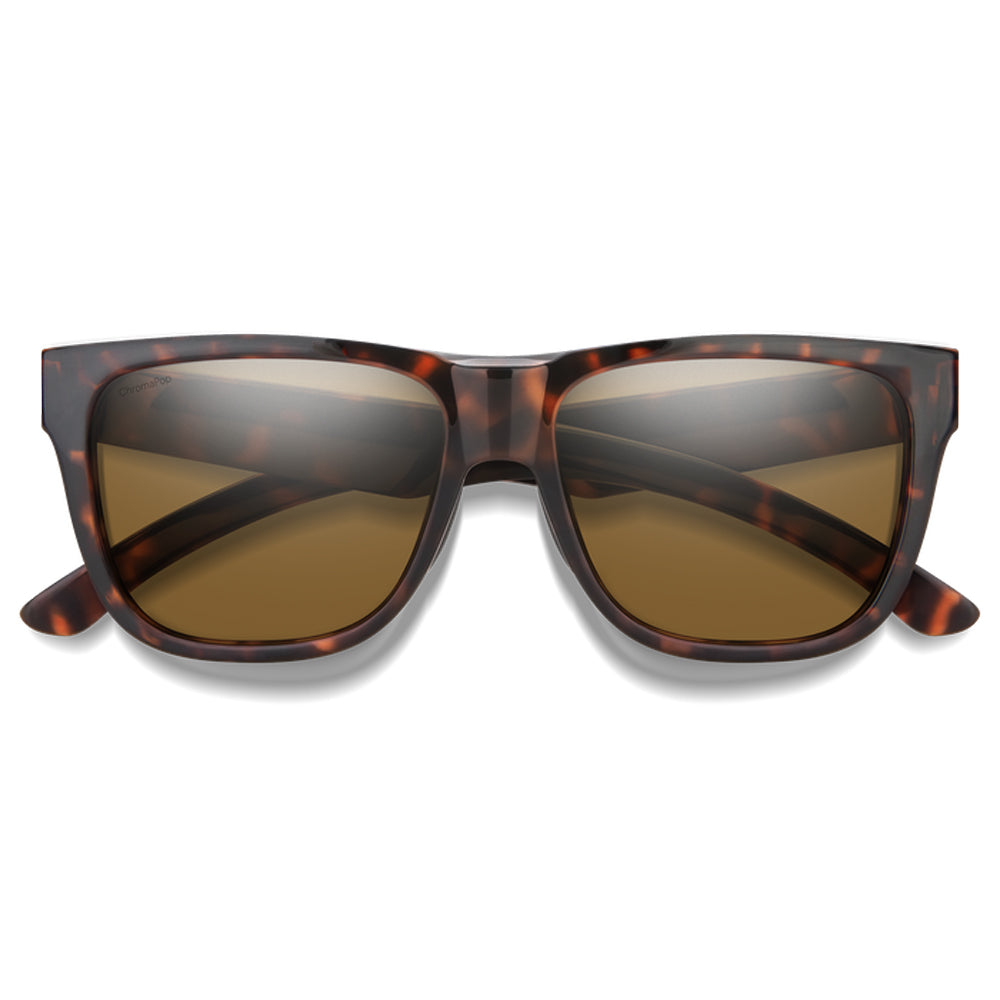 Smith Lowdown 2 Polarized Sunglasses Tortoise Brown Chromapop