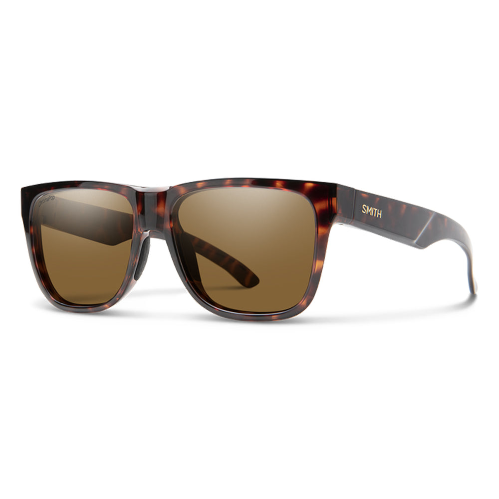Smith Lowdown 2 Polarized Sunglasses Tortoise Brown Chromapop