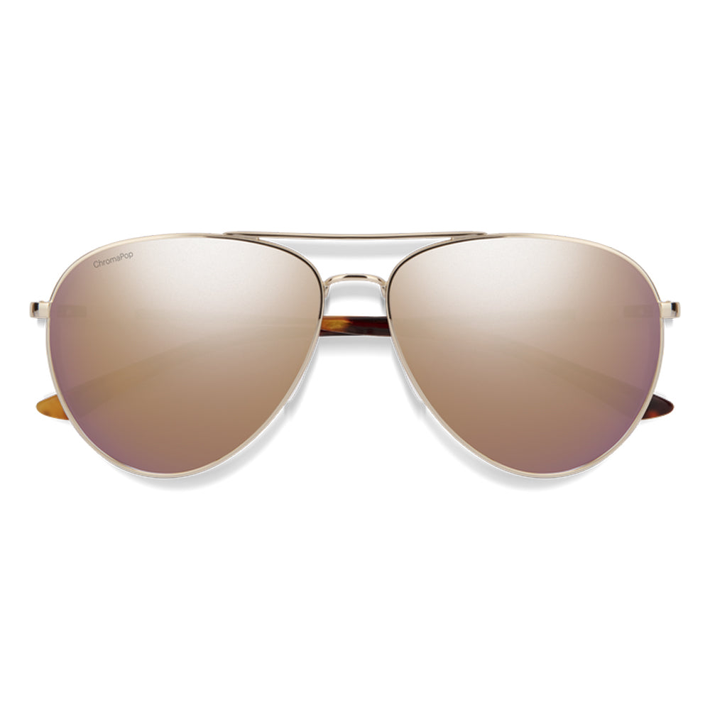 Smith Layback Polarized Sunglasses RoseGold RoseGoldMirror